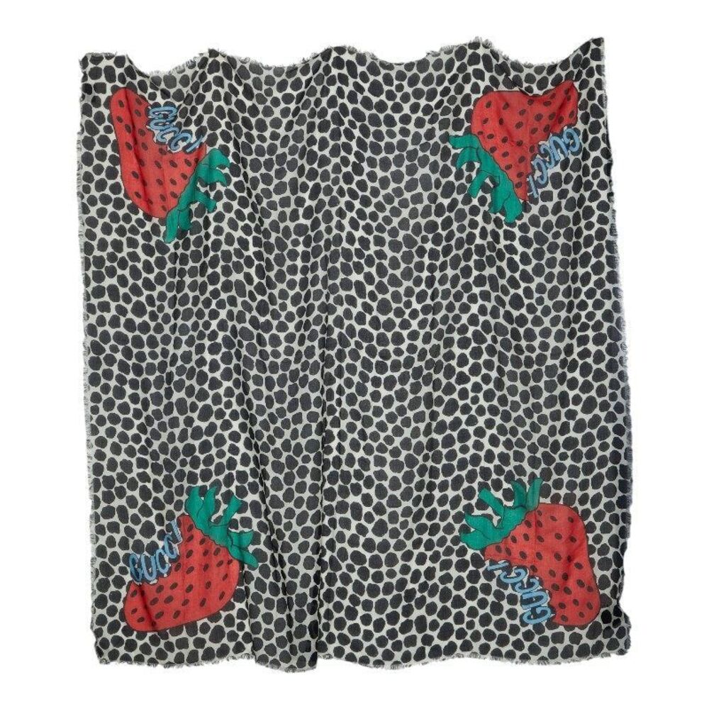 Gucci Rayon Silk Large Scarf